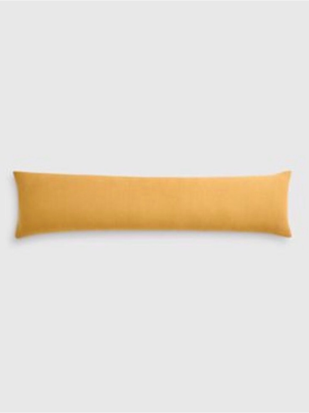 Quince Home European Linen Oversized Lumbar Pillow Cover Golden Rod 12"X48"